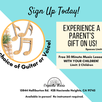 Exquisite Music - In celebration of Mother's and Father's Day 2021. - Musical Instruments & Teachers Near Me - Hacienda Heights, California Exquisite Music - In celebration of Mother's and Father's Day 2021. - Musical Instruments & Teachers Near Me - Hacienda Heights, California