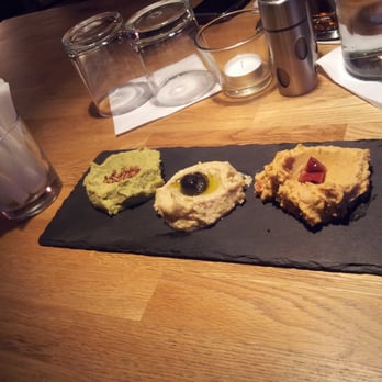 Restaurace Podolka - Hummus Variation - Modern European Near Me - Prague, Puerto Rico