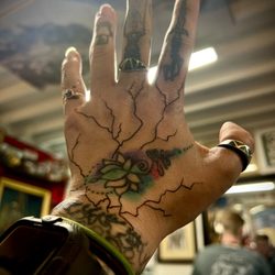 Endless Ink Tattoo & Piercing - My finished lightning piece, done by Andrew