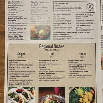 Pho Ca Dao Grill - Menu page 2 as of July 2021 - Vietnamese Near Me - Escondido, California Pho Ca Dao Grill - Menu page 2 as of July 2021 - Vietnamese Near Me - Escondido, California