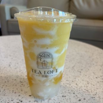 Tea Loft - Coconut mango - Bubble Tea Near Me - Portland, Oregon