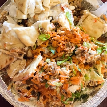 New York Eats - Mixed Plate with Naan - $6.99 - Mediterranean Near Me - Arlington, Texas