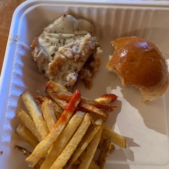 Cafe Homestead - Chicke fried steak, home style fries, and a homemade roll - American Near Me - Waco, Texas Cafe Homestead - Chicke fried steak, home style fries, and a homemade roll - American Near Me - Waco, Texas