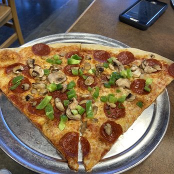 Randy's Pizza - Pepperoni..mushrooms..and green pepper - Pizza Near Me - Durham, North Carolina Randy's Pizza - Pepperoni..mushrooms..and green pepper - Pizza Near Me - Durham, North Carolina