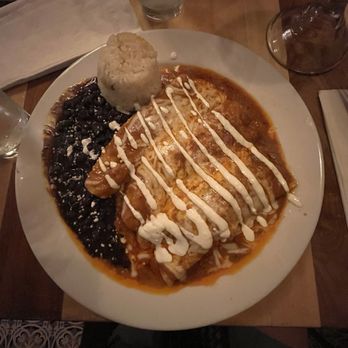 Casa Corazon Restaurant - Chicken enchiladas w/ red sauce - Mexican Near Me - Phoenix, Arizona