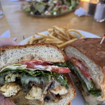 Trailside Cafe & Beer Garden - Chicken Pesto - Cafes Near Me - Carmel Valley, California Trailside Cafe & Beer Garden - Chicken Pesto - Cafes Near Me - Carmel Valley, California
