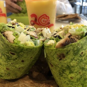 Salata - Wrap filled with chicken, cucumber, cheese, bacon, avocado, ranch, etc. $12 was just OK... - Salad Near Me - Los Angeles, California Salata - Wrap filled with chicken, cucumber, cheese, bacon, avocado, ranch, etc. $12 was just OK... - Salad Near Me - Los Angeles, California