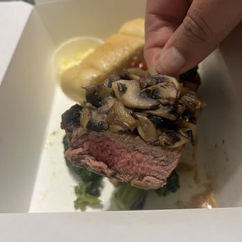 Feather Falls Brewing Company - This was my well done steak - Sushi Bars Near Me - Oroville, California