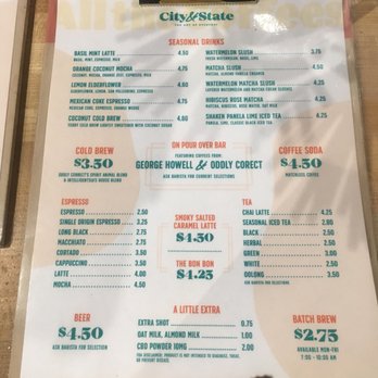 City & State - Menu - Coffee & Tea Near Me - Memphis, Tennessee City & State - Menu - Coffee & Tea Near Me - Memphis, Tennessee