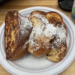 French Toast - No butter or strawberries French Toast - No butter or strawberries