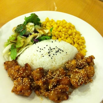 Cha For Tea - Long Beach - Orange Chicken Main Plate - Coffee & Tea Near Me - Long Beach, California