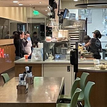 Veggie Grill by Next Level - Previously posted picture of employee touching her nose with the glove that should be kept clean. - Vegan Near Me - Pasadena, California Veggie Grill by Next Level - Previously posted picture of employee touching her nose with the glove that should be kept clean. - Vegan Near Me - Pasadena, California