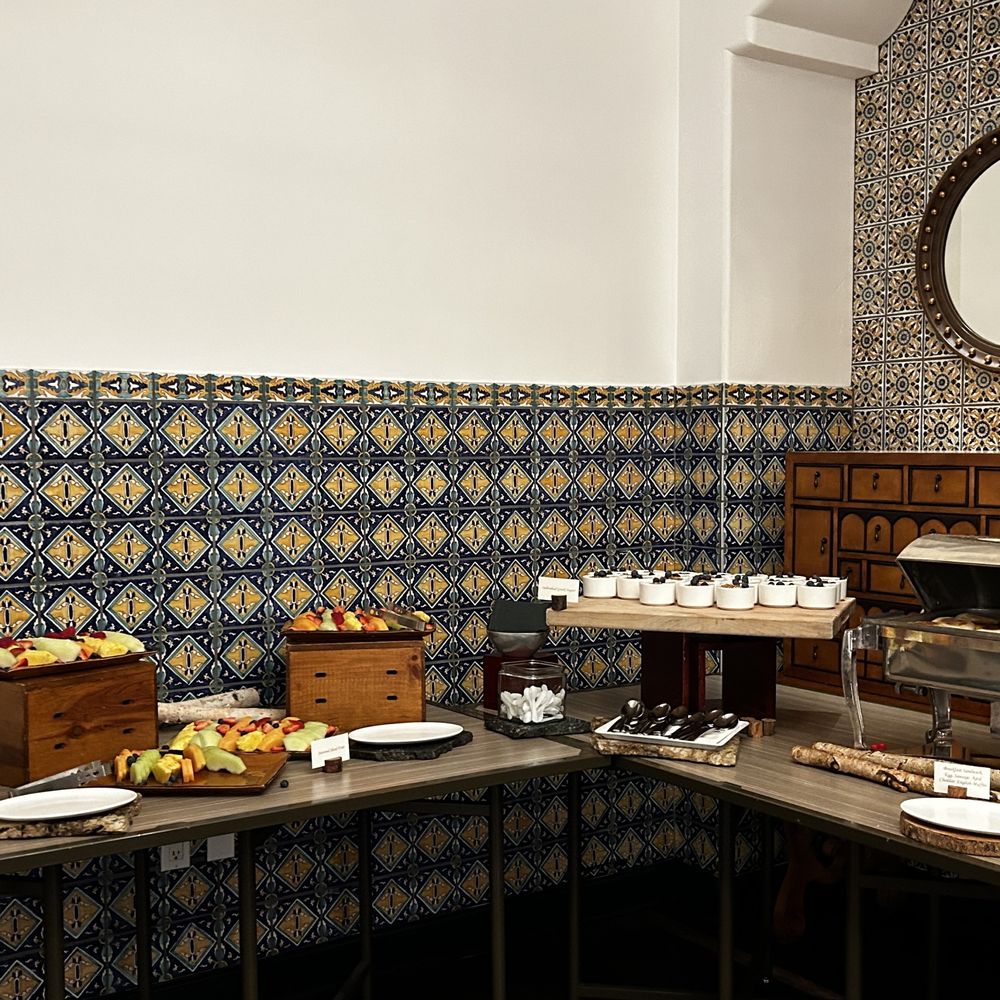 Kimpton Canary Hotel - Breakfast bar at a conference May 2023 - Hotels Near Me - Santa Barbara, California