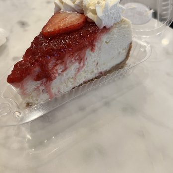 Banham’s Cheesecake - Slice of Strawberry Cheesecake - Desserts Near Me - Phoenix, Arizona