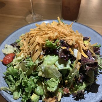 Sidecar Social - Southwest Blackened Chicken Salad. There was chicken in almost every bite! - Sports Bars Near Me - Addison, Texas Sidecar Social - Southwest Blackened Chicken Salad. There was chicken in almost every bite! - Sports Bars Near Me - Addison, Texas