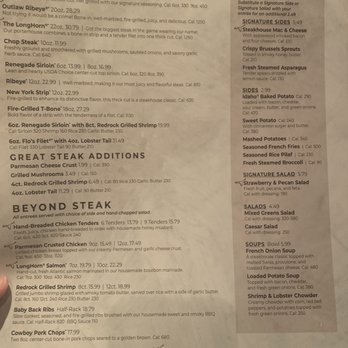 LongHorn Steakhouse - Menu - Steakhouses Near Me - Victor, New York