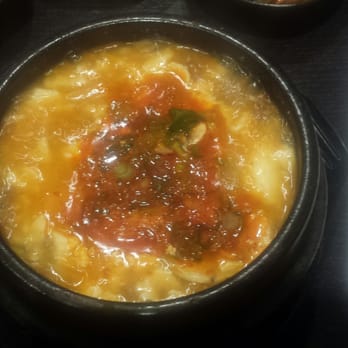 Kimchi House - Spicy beef tofu soup - Korean Near Me - Toronto, Ontario