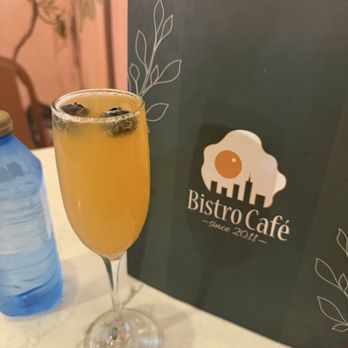 Bistro Cafe - Passion Fruit Mimosa - Puerto Rican Near Me - San Juan, Puerto Rico