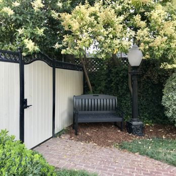 Absolutely Perfect Painting - Fence and Light Post - Painters Near Me Absolutely Perfect Painting - Fence and Light Post - Painters Near Me