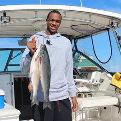 Reel Sensation Fishing Charters - Milwaukee Bucks' John Henson Fishes with Reel Sensation