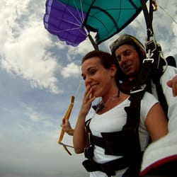 Skydive Flying V Ranch - Newest and Safest Parachutes to set you down softly!