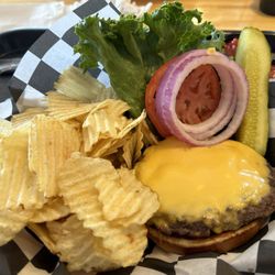 maybe baby burgers - Just the basic cheeseburger