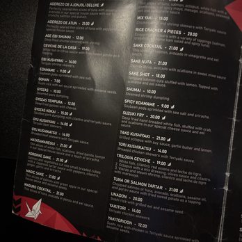 Kokai Sushi and Lounge - Menu (partial) - Japanese Near Me - Katy, Texas Kokai Sushi and Lounge - Menu (partial) - Japanese Near Me - Katy, Texas