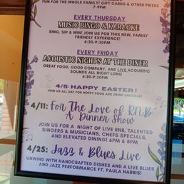 Fun April line up! Fun April line up!
