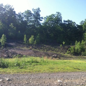 Cranberry Run Campground - View from shale pit campsite - Campgrounds Near Me - Analomink, Pennsylvania