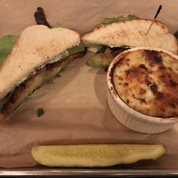 Local Republic - Fried green tomato sandwich with bacon Mac and cheese side - Gastropubs Near Me - Lawrenceville, Georgia Local Republic - Fried green tomato sandwich with bacon Mac and cheese side - Gastropubs Near Me - Lawrenceville, Georgia