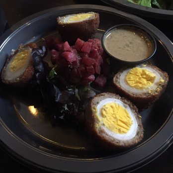 Leaky Cauldron™ - Scotch egg. - British Near Me - Orlando, Florida Leaky Cauldron™ - Scotch egg. - British Near Me - Orlando, Florida