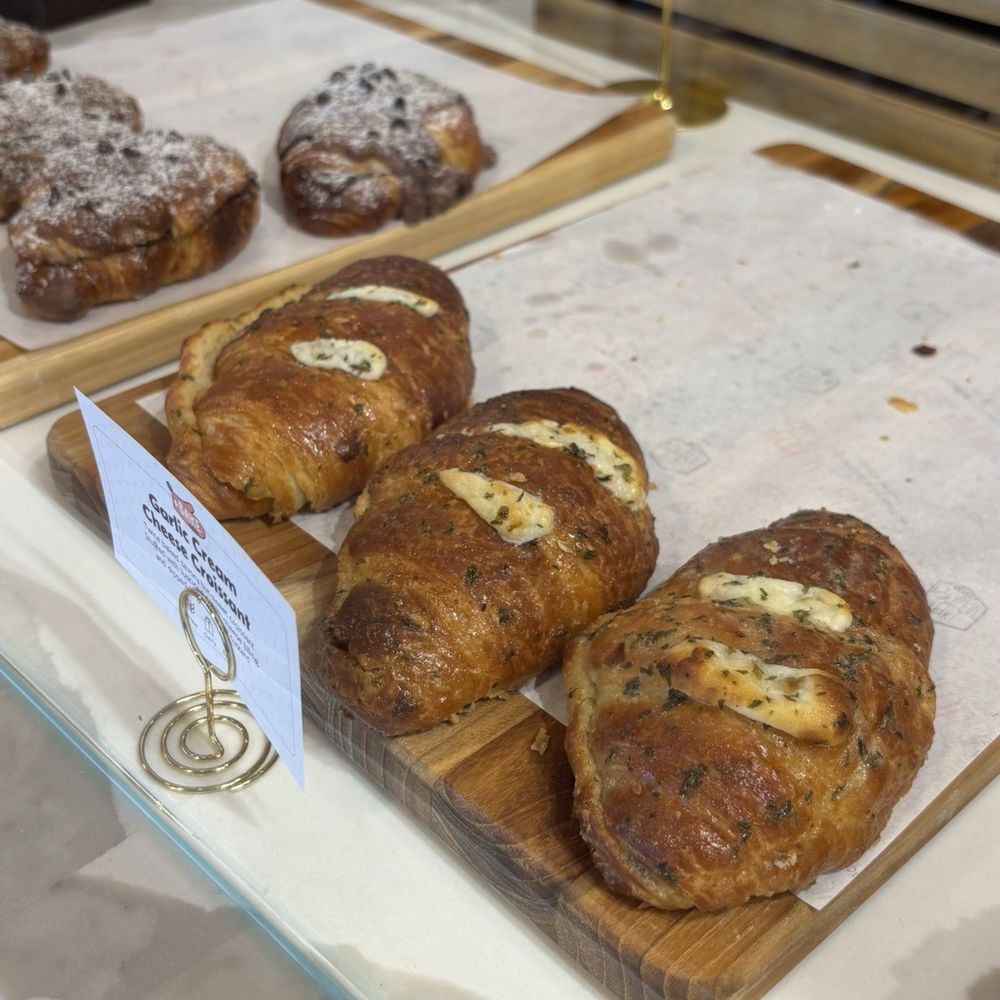 +Bake Cafe - Garlic cream cheese croissant. - Coffee & Tea Near Me - Rancho Cucamonga, California