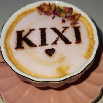 Kixi Cafe - Rose cappuccino - Breakfast & Brunch Near Me - Boca Raton, Florida