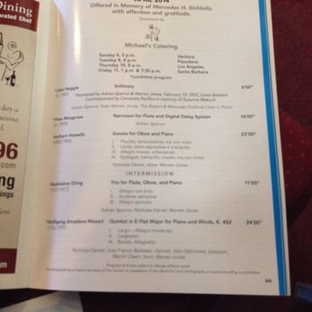 Camerata Pacifica - Camerata Pacifica in Ventura...perfection - Performing Arts Near Me - Santa Barbara, California Camerata Pacifica - Camerata Pacifica in Ventura...perfection - Performing Arts Near Me - Santa Barbara, California