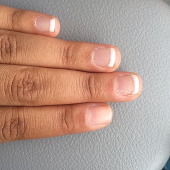 Leann's Nails - The gel is peeling off and the tips are sloppy. NOT EVEN 24 hours later. - Nail Salons Near Me - Alameda, California