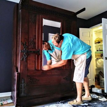 Richard Bryan's Onsite Touchup and Repair - Bringing the 1885 Murphy Bed to its original beauty. - Furniture Repair Near Me - Roxboro, North Carolina Richard Bryan's Onsite Touchup and Repair - Bringing the 1885 Murphy Bed to its original beauty. - Furniture Repair Near Me - Roxboro, North Carolina