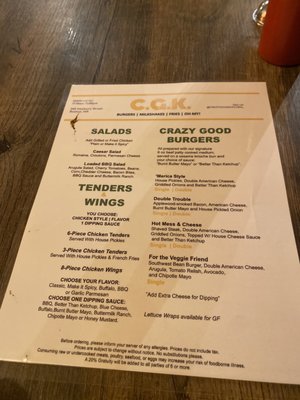 Menu photo 4 Crazy Good Kitchen Boston, MA