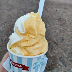 Kohr Family Frozen Custard - Orange cream soft serve