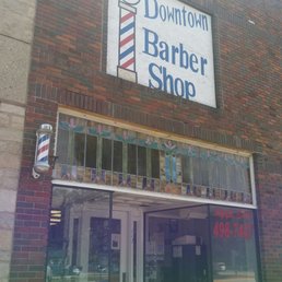 Downtown barber shop in sidney ohio.