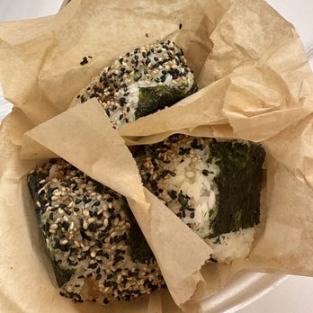 SnowBall RiceBall - Spicy Tuna and Fried Shrimp Mayo onigiri - Desserts Near Me - Austin, Texas