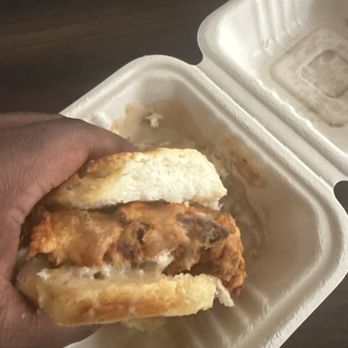 Irregardless - The hot honey chicken biscuit - Breakfast & Brunch Near Me - Providence, Rhode Island