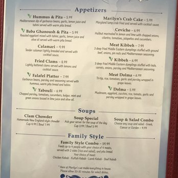 Marilyn's Mediterranean Kitchen - Updated menu - Mediterranean Near Me - Simi Valley, California Marilyn's Mediterranean Kitchen - Updated menu - Mediterranean Near Me - Simi Valley, California