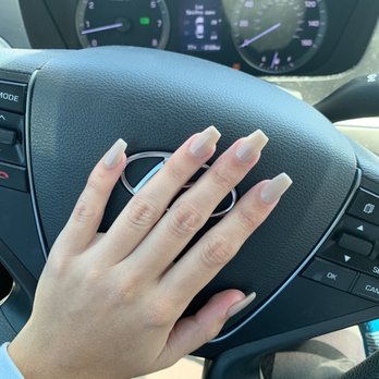 LV Nails & Spa - Powder set - Nail Salons Near Me - Missouri City, Texas