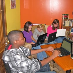Writopia Lab - We get lots of writing accomplished during workshop...