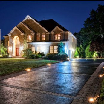 Executive Landscaping Solutions - Extended paver driveway, led lighting, accent lighting & landscaping - Masonry/Concrete Near Me - Jackson, New Jersey