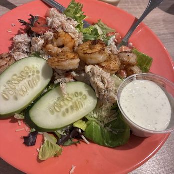 The Sandbar Beach Eats - Shrimp and crab salad - Bars Near Me - Hilton Head Island, South Carolina The Sandbar Beach Eats - Shrimp and crab salad - Bars Near Me - Hilton Head Island, South Carolina