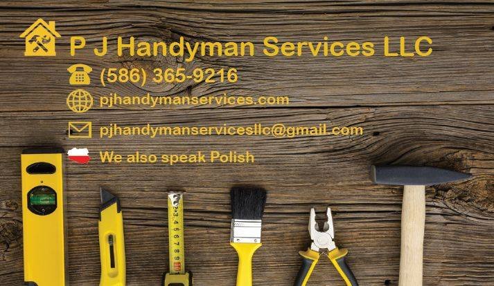 Slide of P J Handyman Services