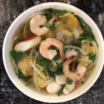 Pho Vina - Seafood and wonton noodle soup - Vietnamese Near Me - Anaheim, California