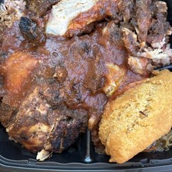 Singh's Jamaican Kitchen - Jerk chicken plate