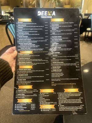 Menu photo 2 Deema Fort Wayne, IN